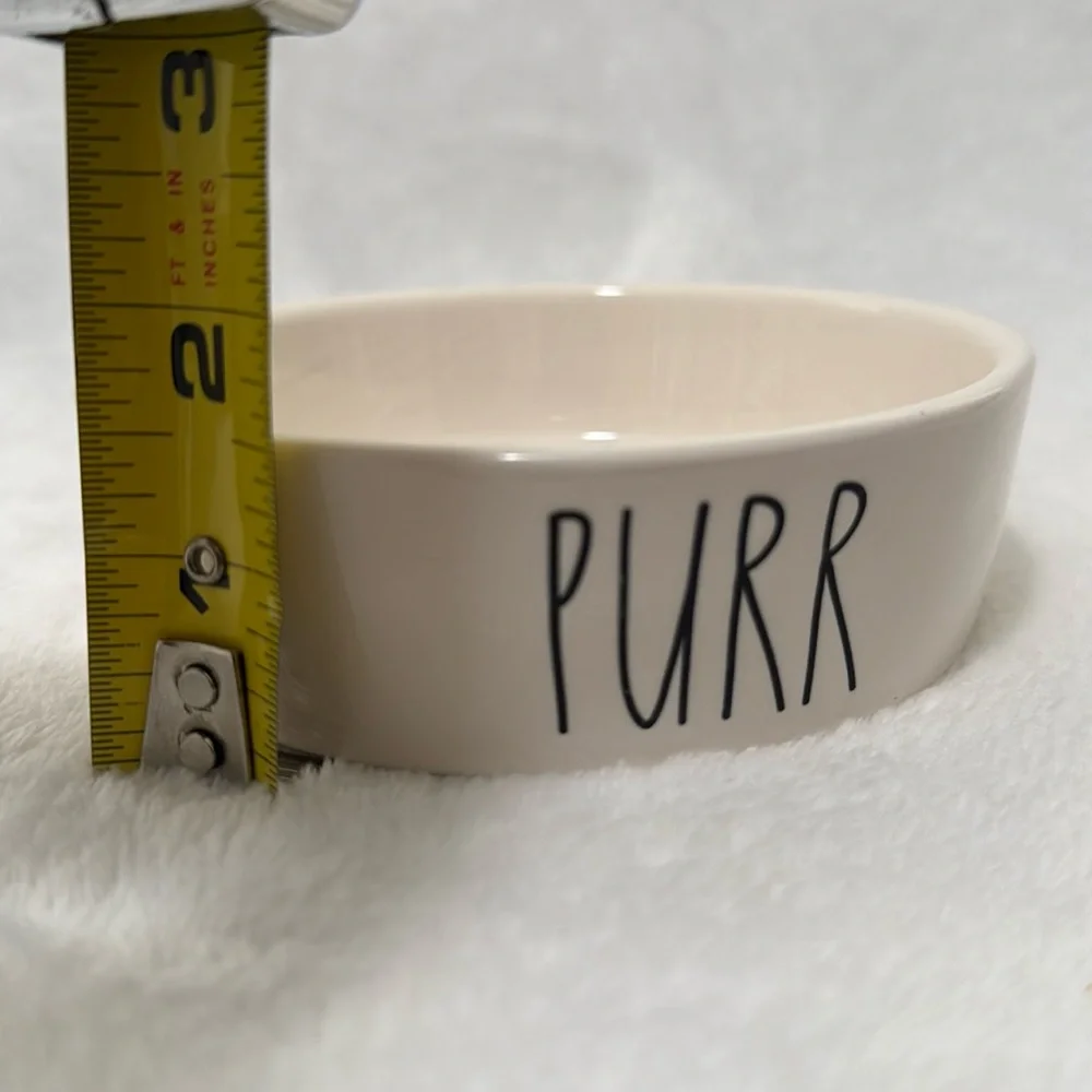 “Purr” Small Pet Bowl - Rae Dunn Artisan Collection by Magenta (2 of 3)